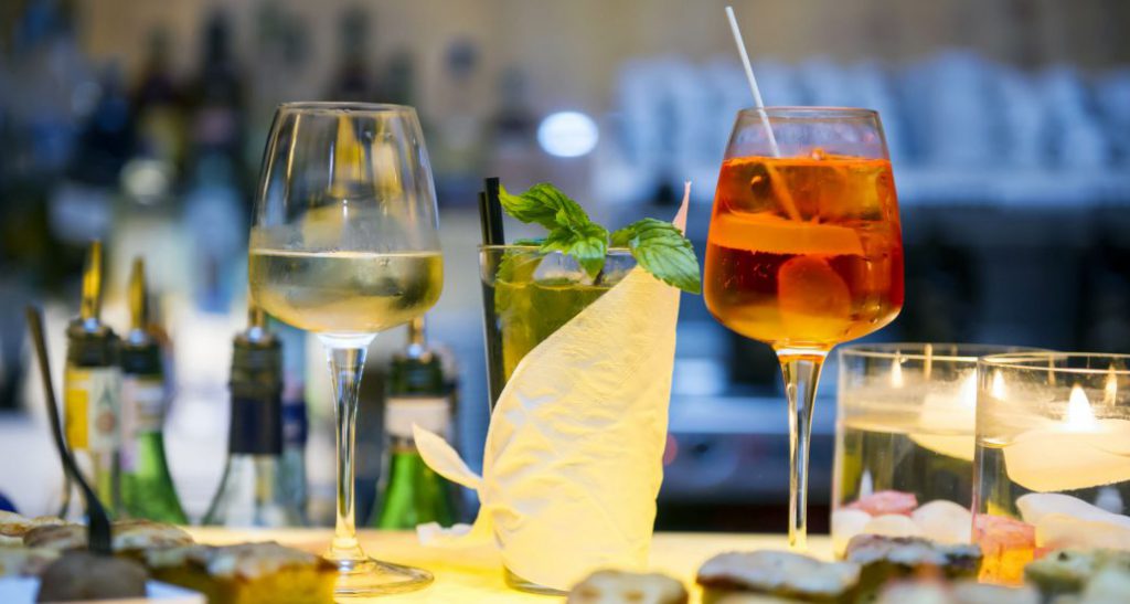 Aperitivo prosecco e spritz