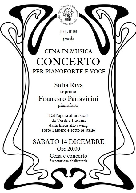 Locandina concerto di Natale 2024